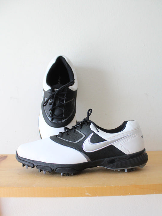 Nike Golf Heritage Black & White Golf Shoes | 8W