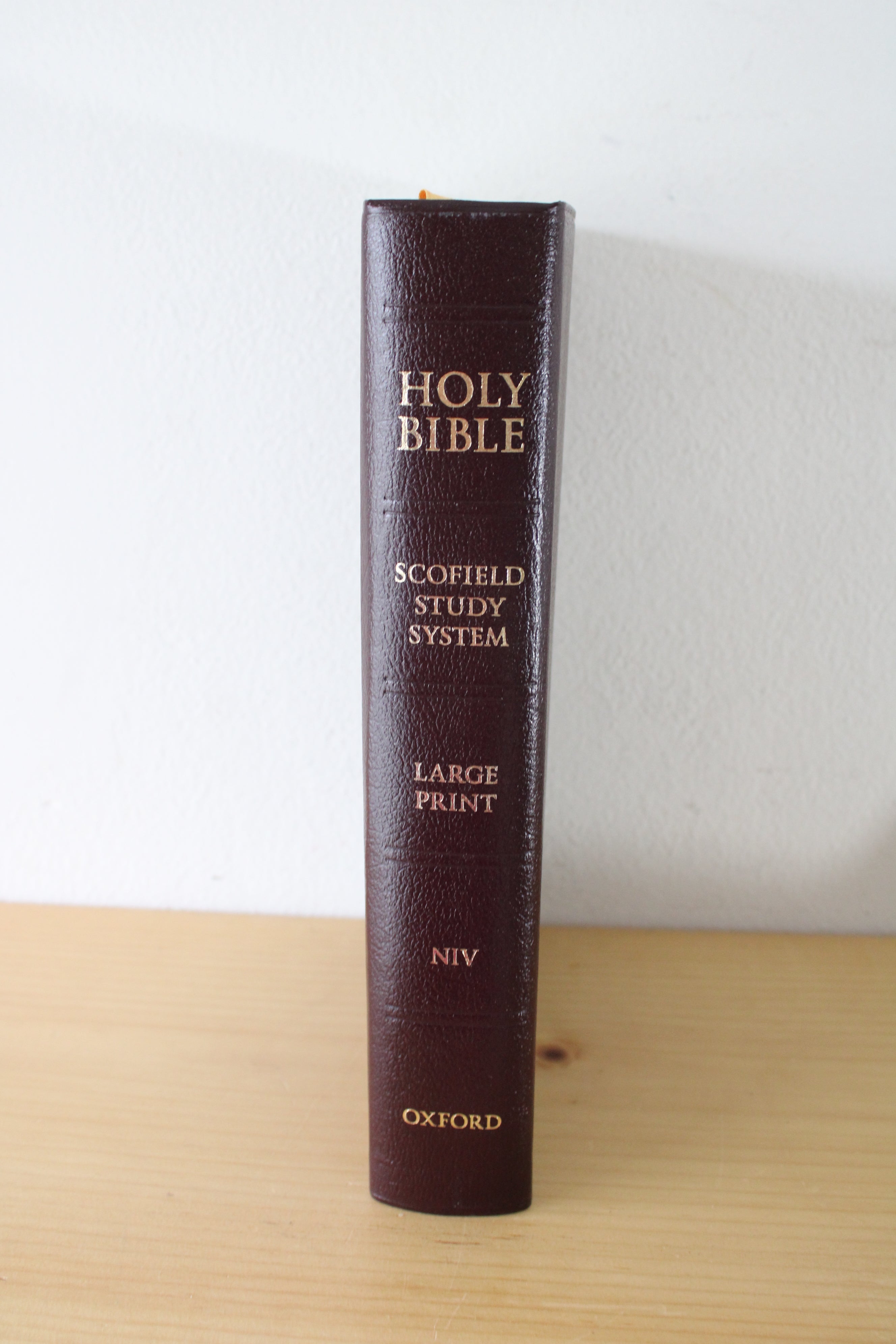 The Scofield Study Bible III Bonded Leather Large Print NIV Bible