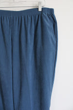 Alfred Dunner Blue Trouser Pants | 22W