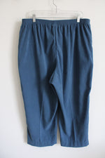 Alfred Dunner Blue Trouser Pants | 22W
