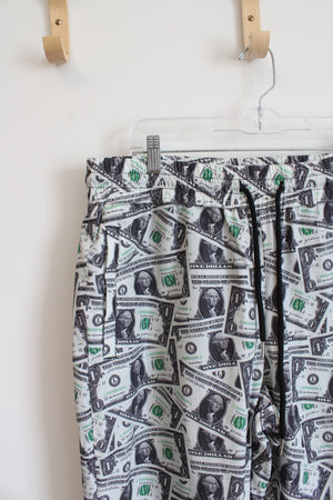 Forever Dollar Bill Jogger Pants | XL