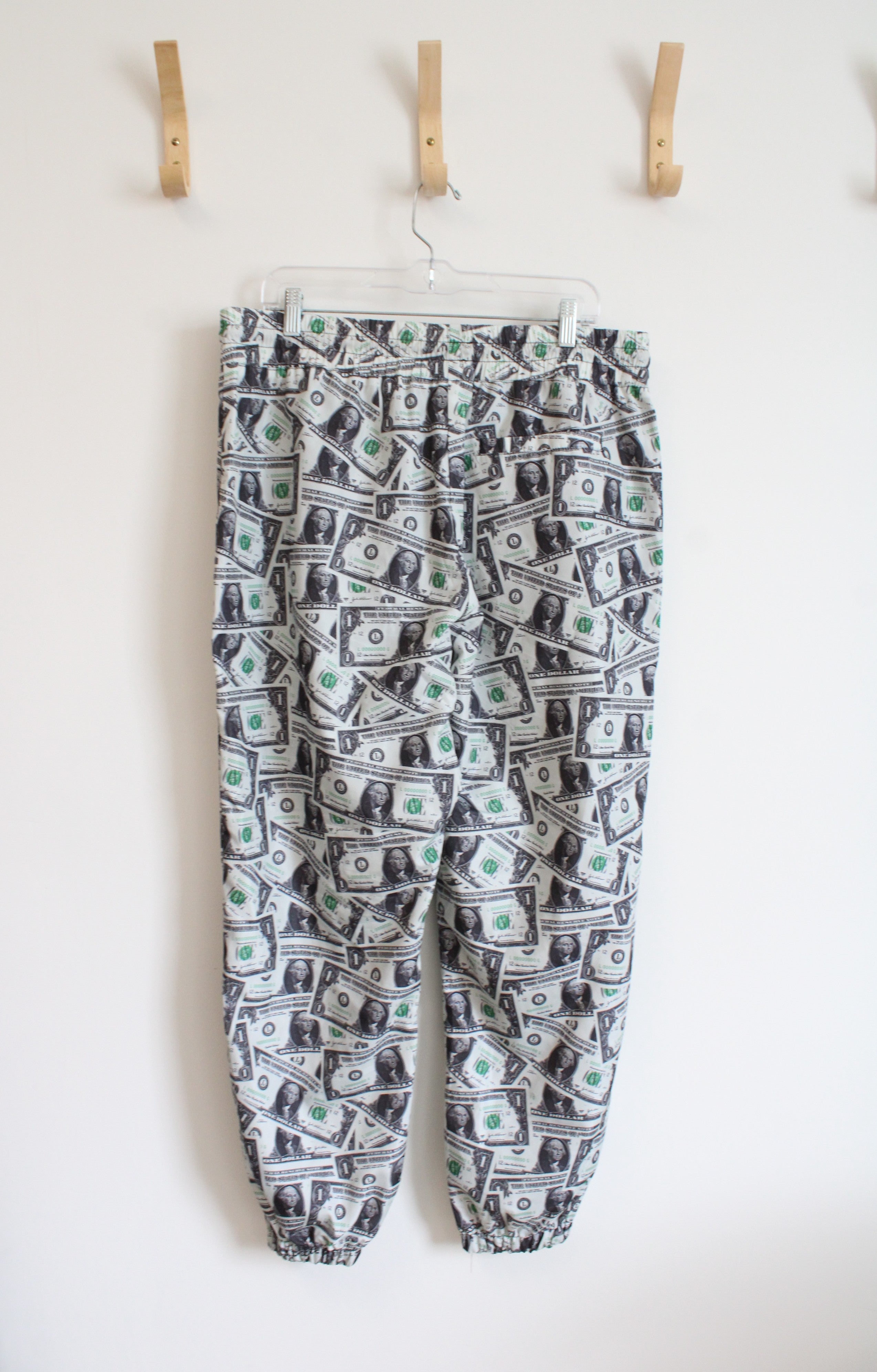 Forever Dollar Bill Jogger Pants | XL