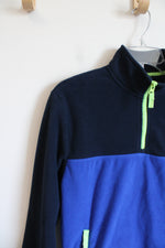 Wonder Nation Blue Quarter Zip Sweatshirt | Youth XL (14/16)
