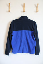 Wonder Nation Blue Quarter Zip Sweatshirt | Youth XL (14/16)