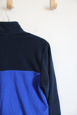 Wonder Nation Blue Quarter Zip Sweatshirt | Youth XL (14/16)