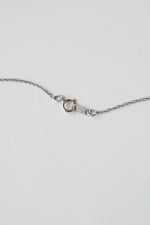 CZ Heart Pendant Sterling Silver Necklace