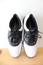 Nike Golf Heritage Black & White Golf Shoes | 8W