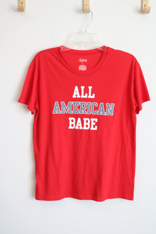 City Streets All American Babe Red Tee | M