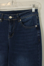 High-Rise Wide leg Dark wash Jeans | S