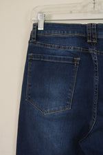 High-Rise Wide leg Dark wash Jeans | S