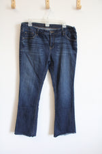 Vera Wang Simply Vera Blue Boot Cut Denim Jeans | 12