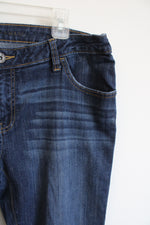 Vera Wang Simply Vera Blue Boot Cut Denim Jeans | 12