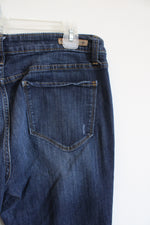 Vera Wang Simply Vera Blue Boot Cut Denim Jeans | 12