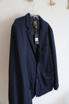 NEW PX Clothing Navy Blazer | L