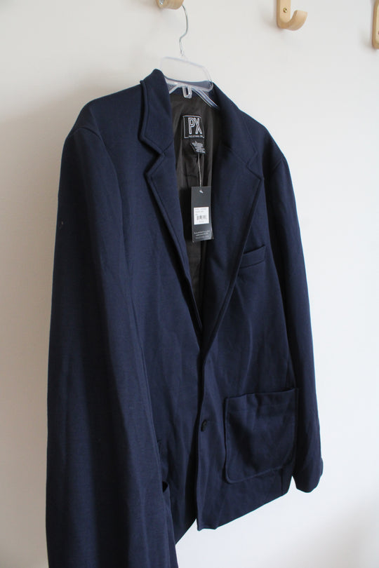 NEW PX Clothing Navy Blazer | L