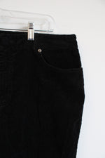 Liz Claiborne Crazy Horse Black Corduroys | 14