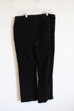 Liz Claiborne Crazy Horse Black Corduroys | 14