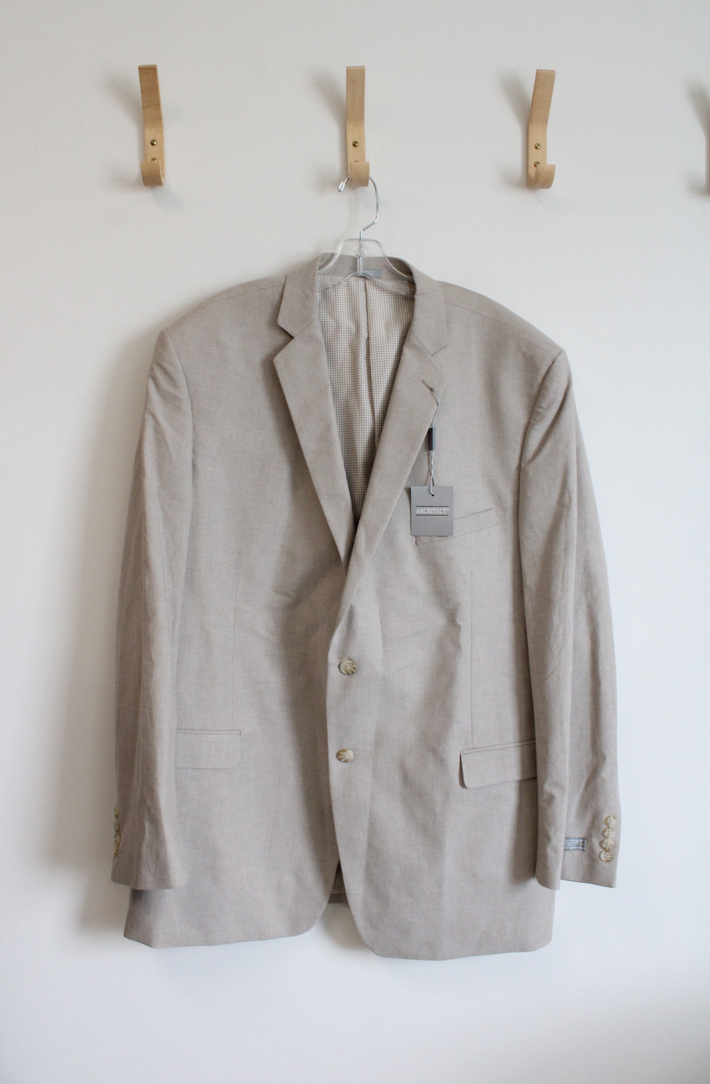 NEW Architect Tan Cotton Blazer | 50 L
