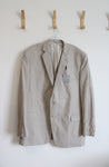 NEW Architect Tan Cotton Blazer | 50 L