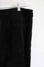 Liz Claiborne Crazy Horse Black Corduroys | 14