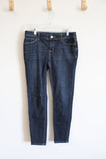 Vera Wang Simply Vera Blue Denim Skinny Mid Rise Jeans | 4P