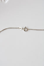 Pink Tone Mother Of Pearl Sterling Silver Drop Pendant Necklace