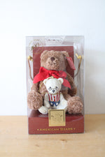 Lenox For The Holidays American Bears Plus Teddy 100th Teddy Bear Anniversary & Porcelain Ornament