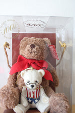 Lenox For The Holidays American Bears Plus Teddy 100th Teddy Bear Anniversary & Porcelain Ornament