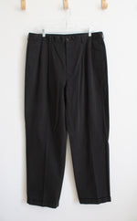 Brooks Brothers "346" Black Advantage Chino Elliot Pants | 38X34