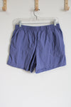 Columbia Blue Nylon Shorts | M