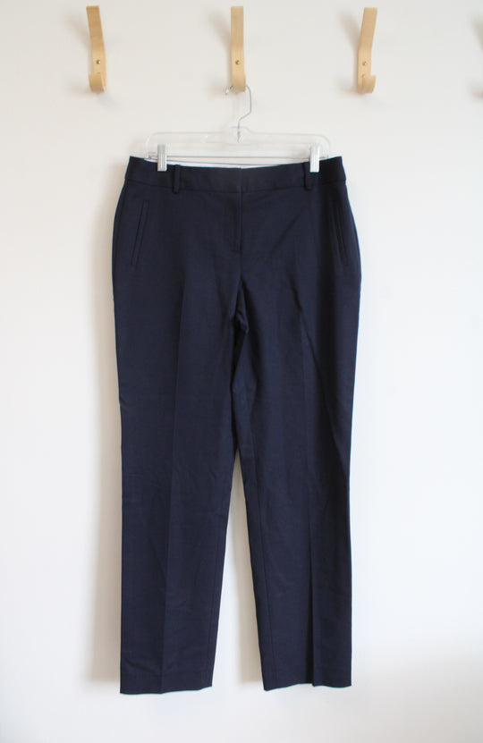 Talbots Newport Navy Curvy Pants | 8 L