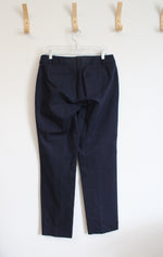 Talbots Newport Navy Curvy Pants | 8 L