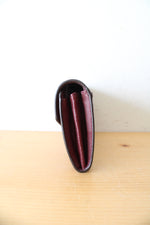 Michael Kors Kinsley Carryall Maroon Leather Wallet