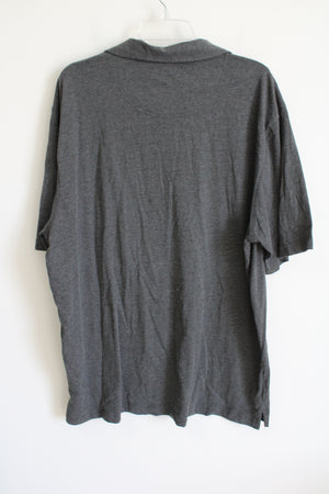 Weatherproof Vintage Gray Polo Pocket Tee | 2XLT