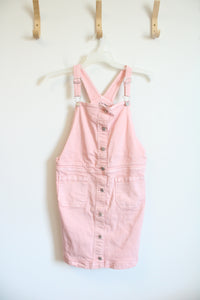 Art Class Pink Denim Button Down Jumper | Youth XXL (18)