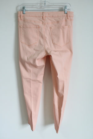 Vintage America Skinny Ankle Peach Jeans | 8