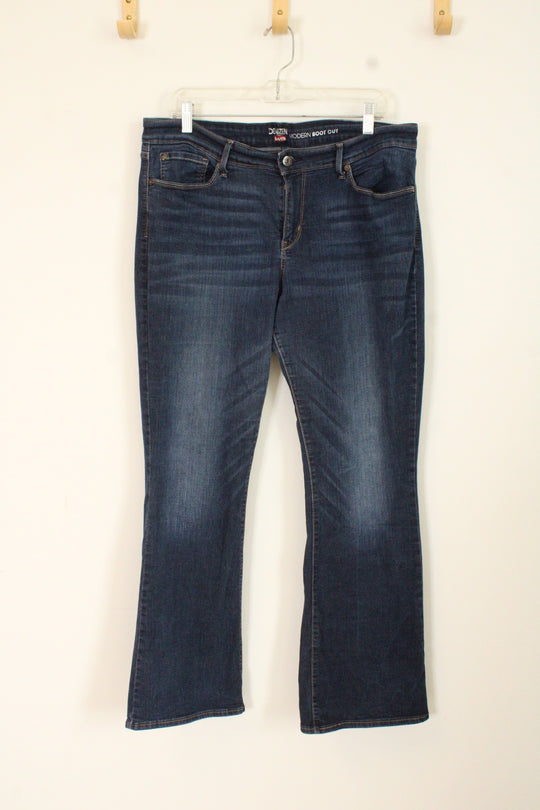 Denizen by Levi's Modern Bootcut Dark wash Jeans size 18