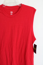 NEW Athletic Works Red Muscle Tank | M