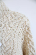 NEW Aran Mor White Woolen Sweater | S