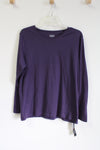 NEW Hasting & Smith Purple Long Sleeved Shirt | XL