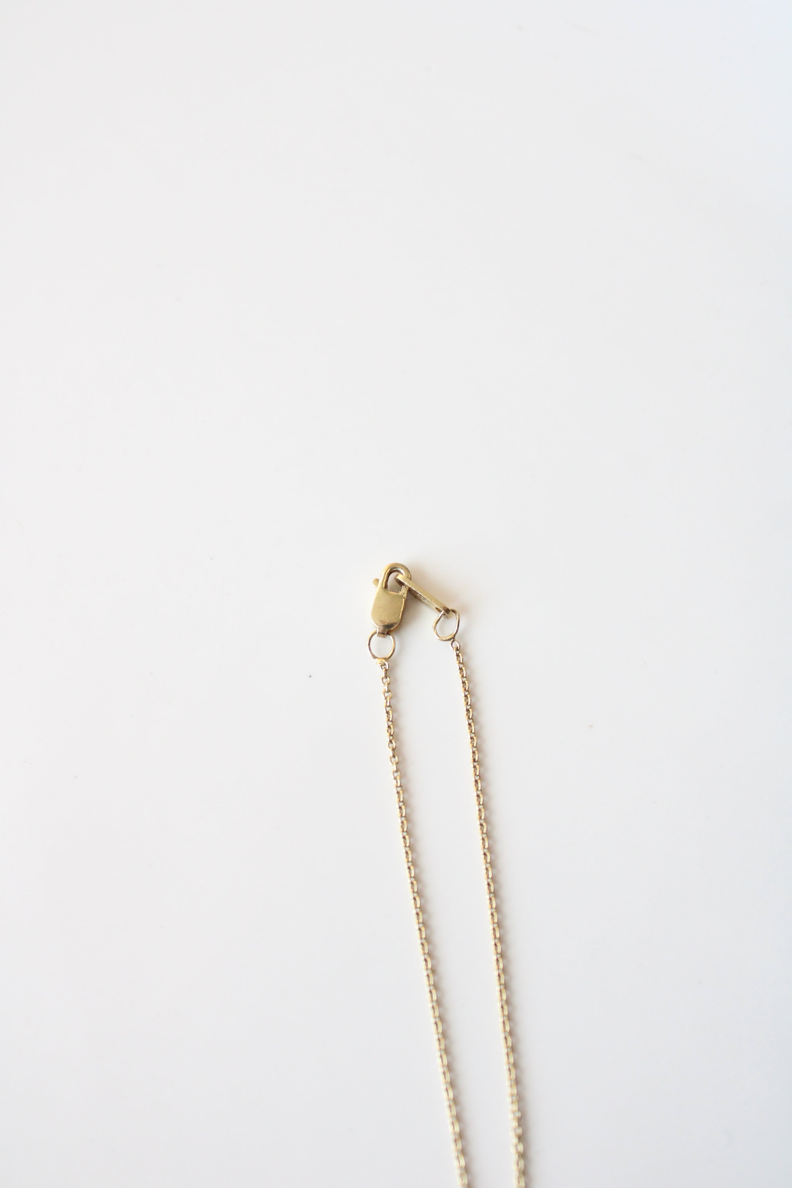Two-Toned Gold Infinity Pendant Necklace
