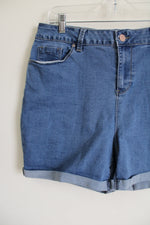 YMI High Rise Denim Shorts | 16