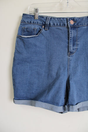YMI High Rise Denim Shorts | 16