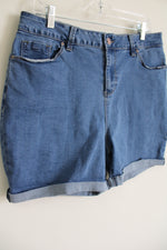 YMI High Rise Denim Shorts | 16