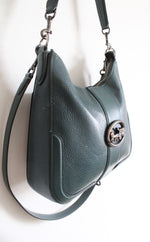 Coach Georgie Forest Green Hobo Bag