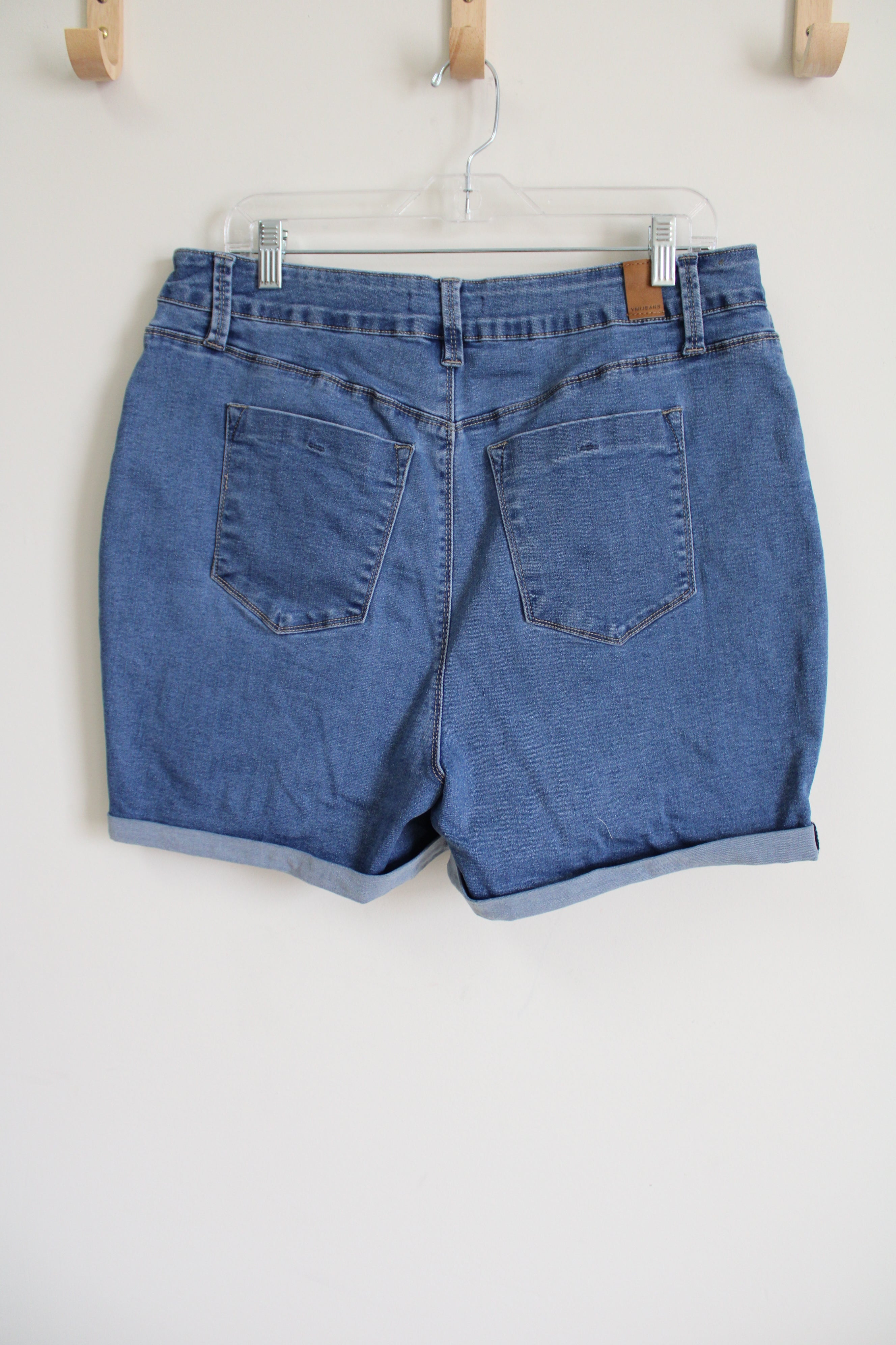 YMI High Rise Denim Shorts | 16