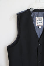 NEW Jos. A. Bank Slim Fit Black Wool Vest | XXL