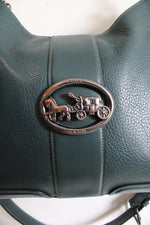 Coach Georgie Forest Green Hobo Bag