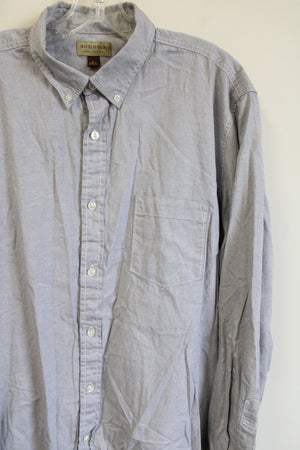 Sonoma Light Gray Button Down Shirt | L