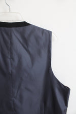 NEW Jos. A. Bank Slim Fit Black Wool Vest | XXL